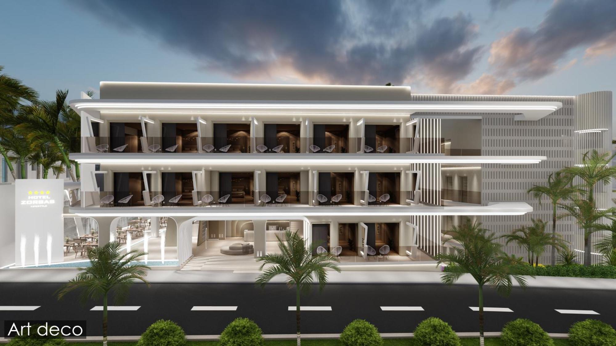 Zorbas Lifestyle Hotel Georgioupoli Exterior photo