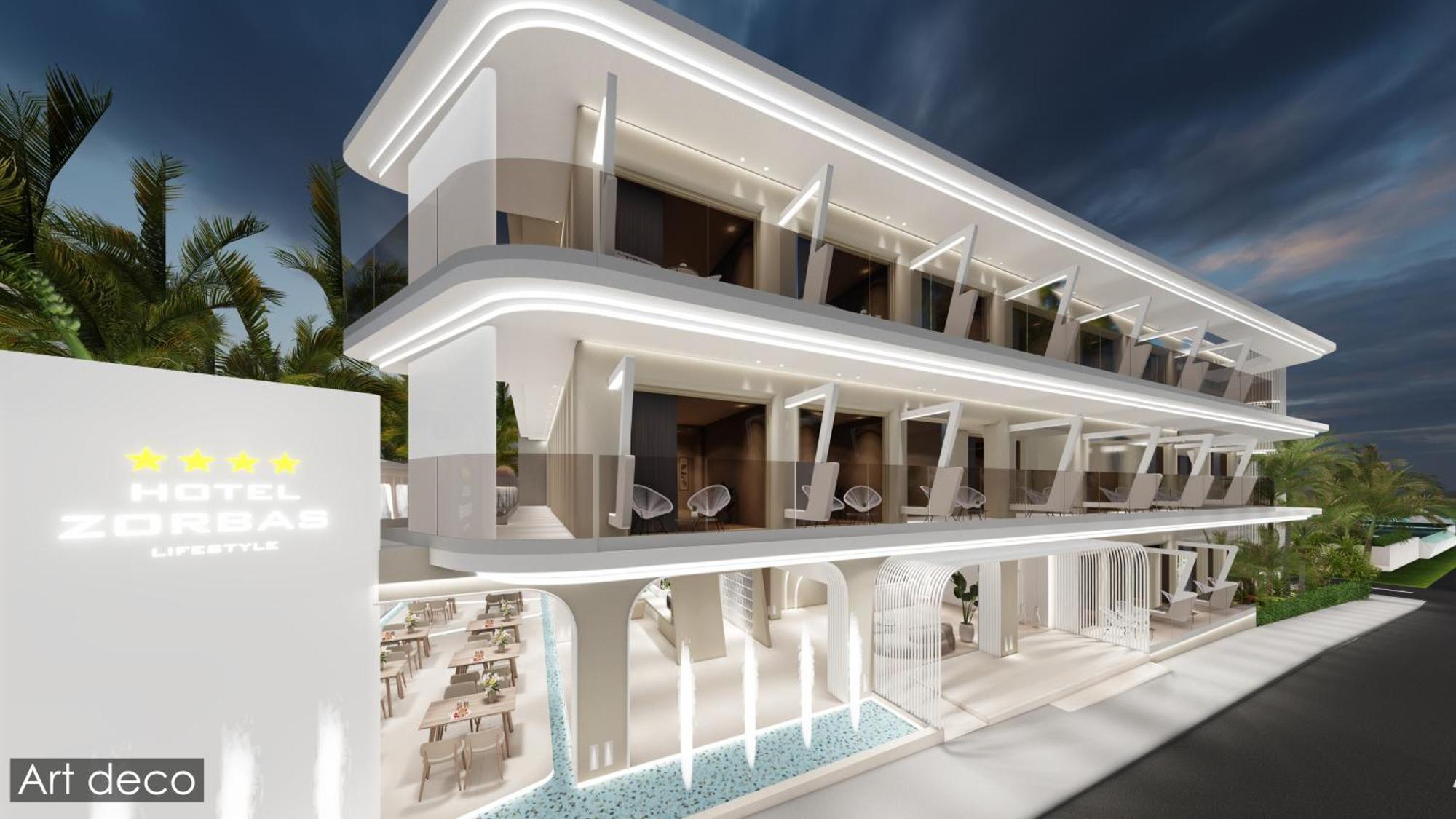 Zorbas Lifestyle Hotel Georgioupoli Exterior photo
